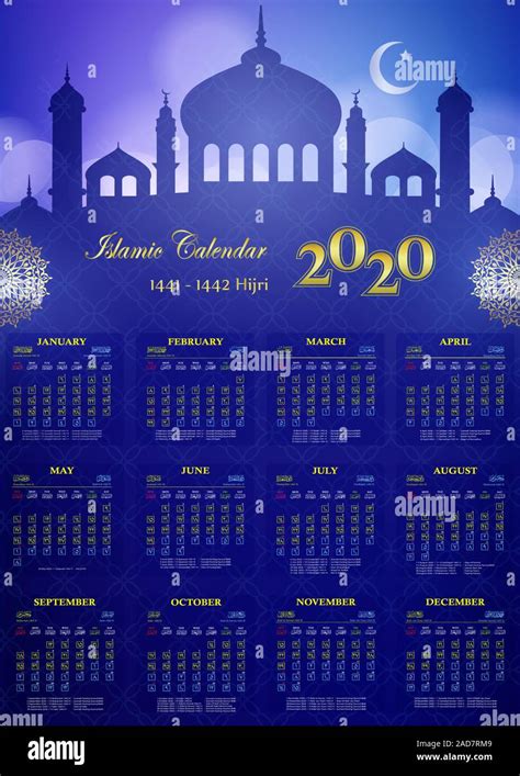 Islamic Calendar 2020 Hijri Calendar Islamic Relief Uk Zohal