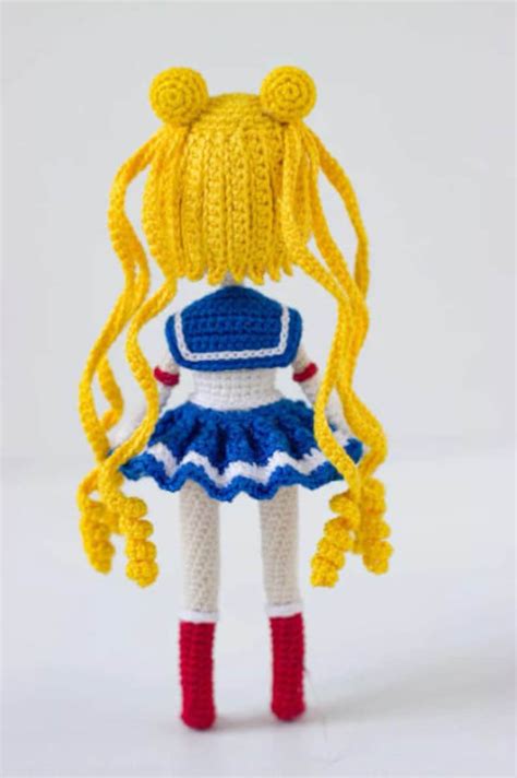 Sailor Moon Crochet Pattern Amigurumi Sailor Moon Pdf Etsy