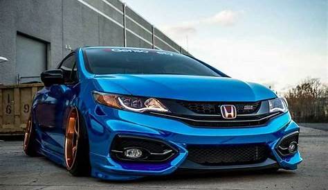 Honda Civic Si Azul - Carro Luxuoso