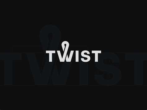Twist Wordmark Logo Design Word Mark Logo Logo Design