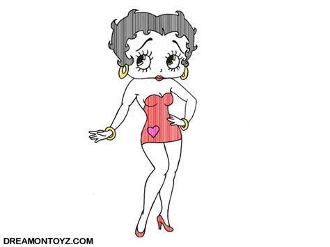 Betty Boop Pictures Archive Bbpa Betty Boop Striped Wallpaper