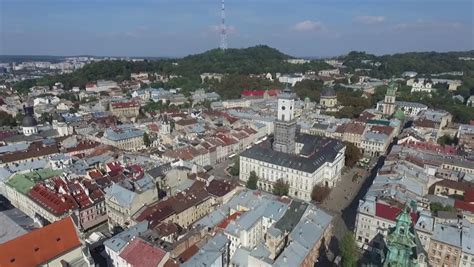 Tuzla Bosnia And Herzegovina August 07 Panoramic View Of Th City On