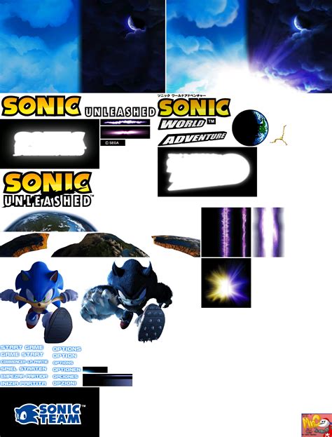 The Spriters Resource Full Sheet View Sonic Unleashed Sonic World