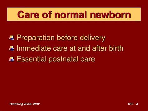 Ppt Care Of Normal Newborn Powerpoint Presentation Free Download