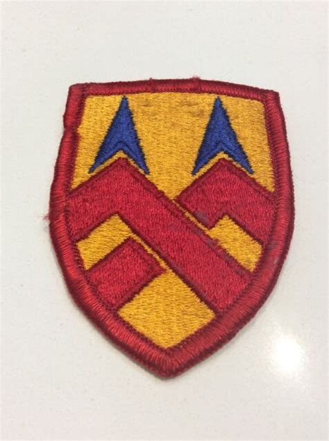 Vietnam Era Us Army 377th Support Brigade Full Color Merrow Edge