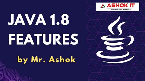Java Features By Mr Ashok Lambda Expressions Ashokit Youtube