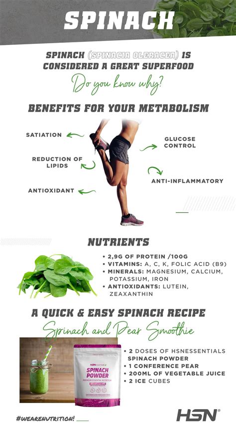 Spinach Benefits And Properties Hsn Blog