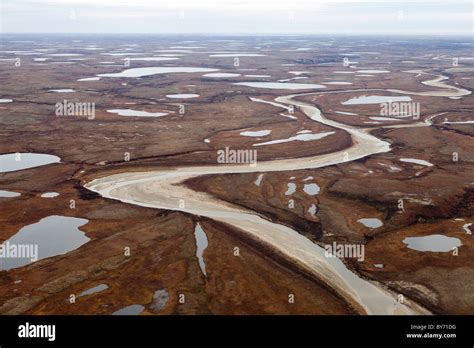 Aerial Vews Over The Yamal Peninsula In Western Siberia Russia Home