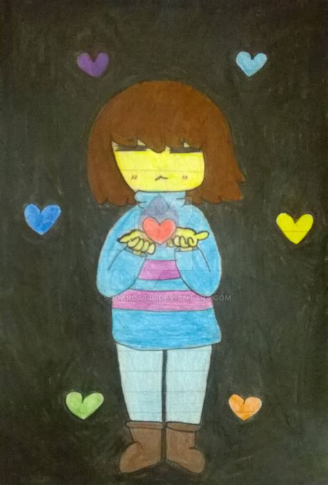 Frisk And The Six Souls By Sugarcat18 On Deviantart