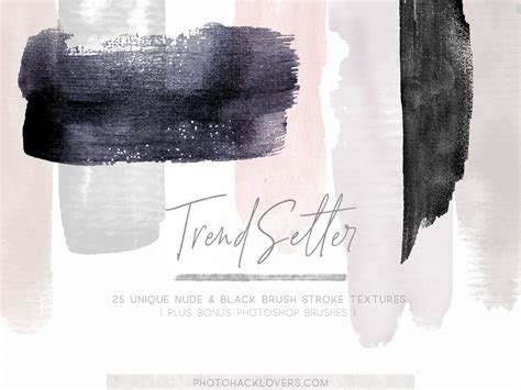 BLACK NUDE WATERCOLOR BRUSH STROKE By Graphic Assets On Dribbble