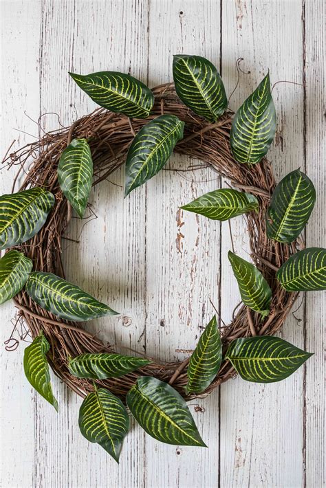 Diy Faux Greenery Wreath 1 4 A Rose Clearfield