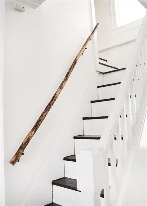 We drew our inspiration from the beauty of a japanese maple tree. DIY Branch Handrail - How to Make a Handrail from a Branch