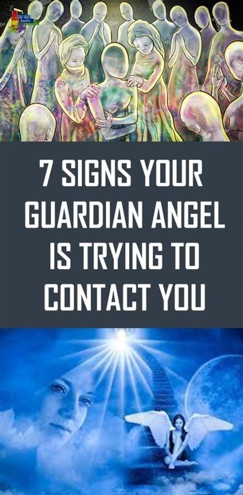 7 Signs Your Guardian Angel Is Trying To Contact You Your Guardian Angel Guardian Angel Angel