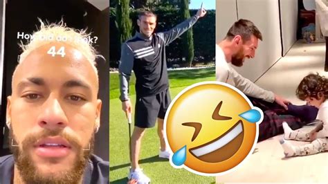 Famous Football Players Funny Moments At Home Youtube