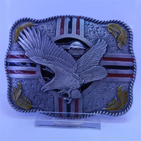 Eagle With Hopi Sign Buckle Convoy Mail