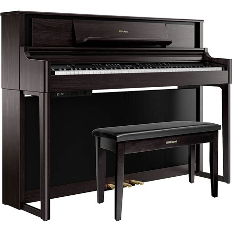 Roland Lx705 Premium Digital Upright Piano With Bench Woodwind