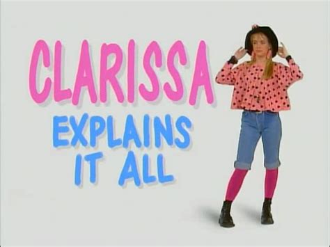 Clarissa Explains It All Clarissa Explains It All Image 20688956 Fanpop