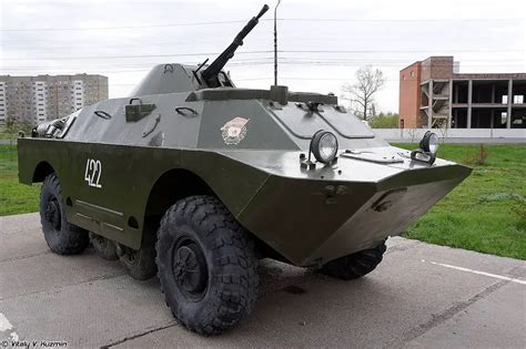 Brdm 2 4x4 Reconnaissance Wheeled Armored Vehicle Technical Data