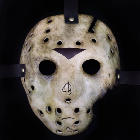 Mask Part 7 The New Blood Jason Voorhees Friday The 13th Etsy Uk