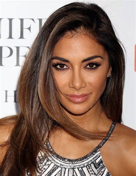 Nicole Scherzinger Dazzles In A Geometric Patterned Frock And Christian