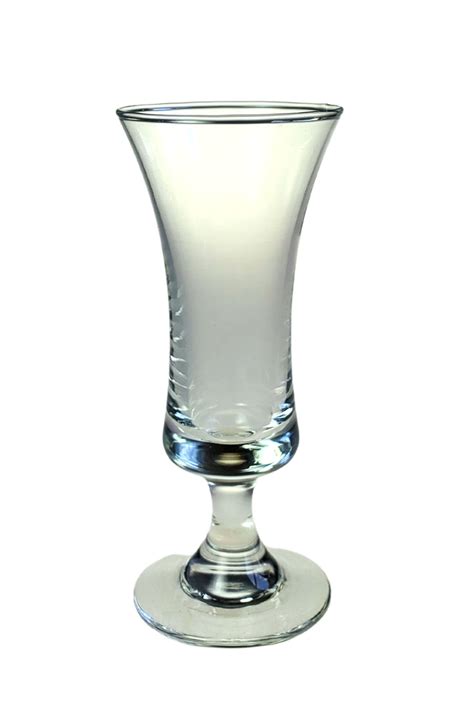 Set Of 6 Tulip Shape 2 Ounce Bar Footed Cordial Liqueur Glass Etsy