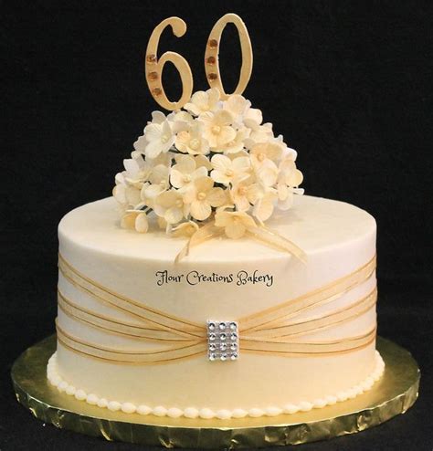 60th Elegant Birthday Cake For Mom Designs Insight From Leticia