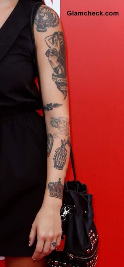 Alexis Krausss Arm Tattoos