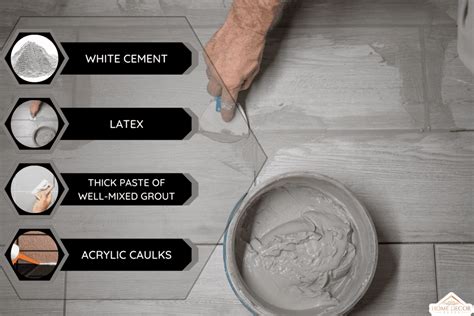 How To Fill Gaps Between Tiles Using Grout Caulk Gap Filling Powder
