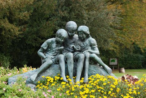 Free Images Flower Monument Statue Park Botany Garden Sculpture