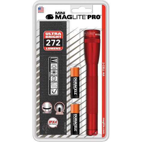 Maglite Sp2p03h 272 Lumen Mini Led Pro Flashlight