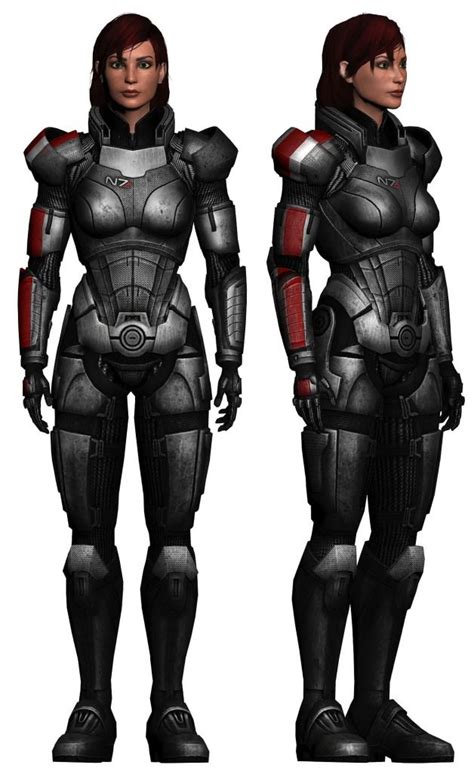 Armor N7 Armor Mass Effect 3 Commander Shepard Female Armor Space Race Brave Girl Space