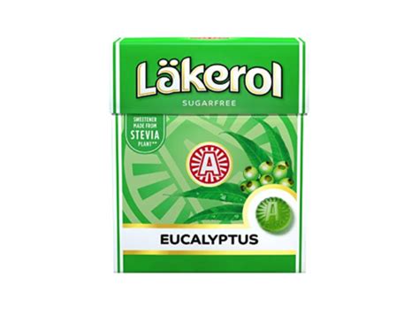 Läkerol Lakerol Eucalyptus Sugar Free 25g 0 85 Oz Made In Sweden Ebay