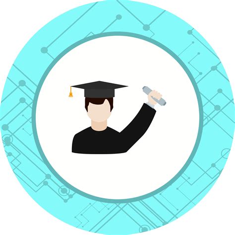 Getting Degree Icon Design 497767 Vector Art At Vecteezy