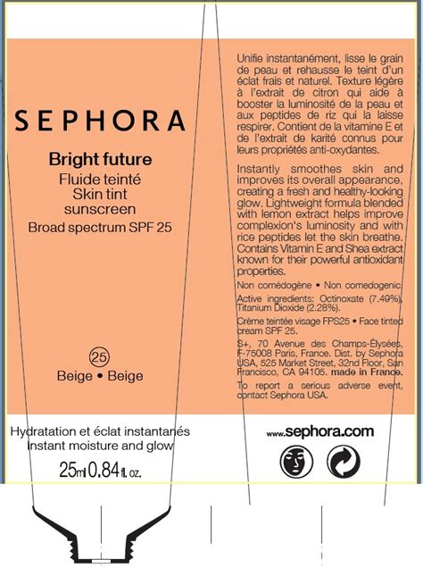 Bright Future Skin Tint Spf 25 25 Beige Beige