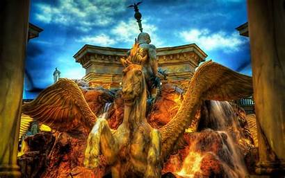 Palace Caesars 4k Vegas Fountains Wallpapers Efecto