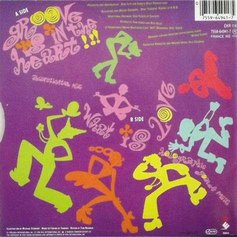 groove is in the heart by deee lite sp with vinyl59 ref 117536612