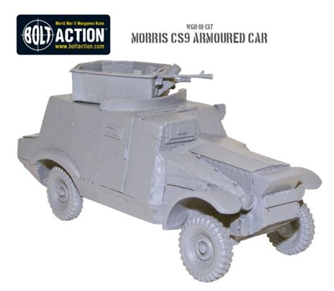 New Bolt Action Morris Cs9 Armoured Car Warlord Games