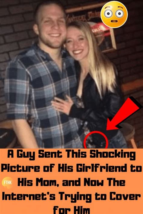 A Guy Sent This Shocking Picture Of His Girlfriend To His Mom And
