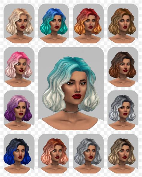 The Sims 4 Vampires Hairstyle Wig Png 960x1200px Sims 4 Brown Hair