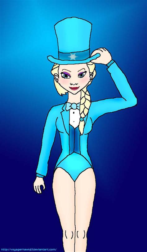 Elsa Frozen Tuxedo Stage Dancer By Voyagerhawk87 On Deviantart