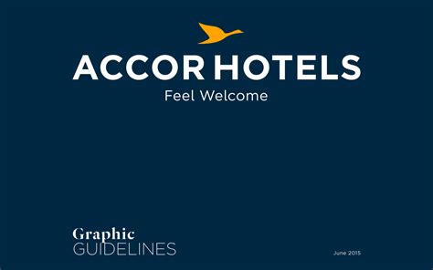 Accor Hotels Pdf Document Branding Style Guides