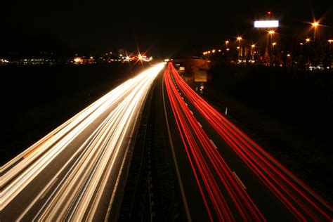 Free Images Silhouette Light Sky Road Bridge Night Highway