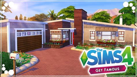 Get Famous Starter🌟 The Sims 4 Speed Build Youtube