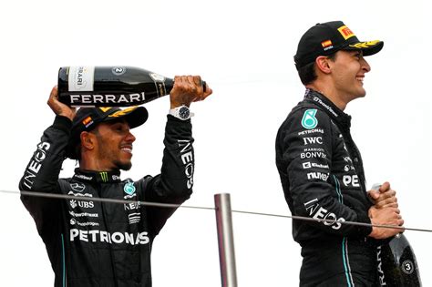 Mercedes Duo Lewis Hamilton And George Russell Sign
