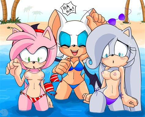post 917843 amy rose rouge the bat sonic the hedgehog series greymelon