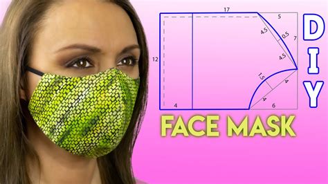 😷 how to make a face mask 😷 cloth face mask face mask sewing tutorial youtube