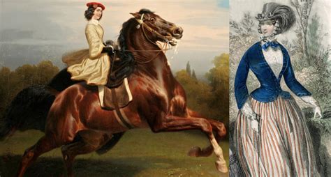 What A Delightful Habit Lovely Victorian Ladies And Their Horse Riding