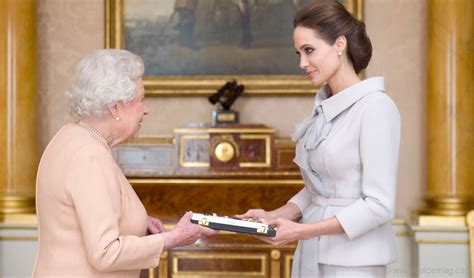 Angelina Jolie Awarded Honorary Damehood By The Queen Dolce Luxury