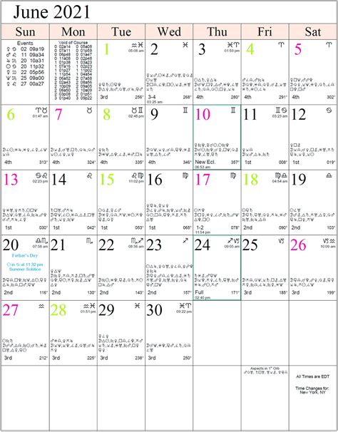 Solar Calendar 2021 Template Calendar Design