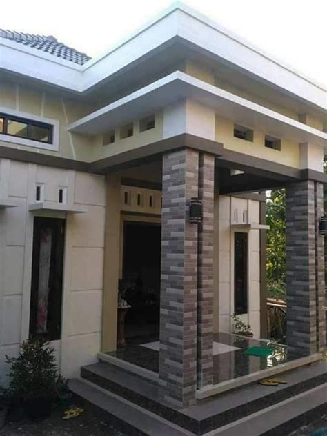 Motif Keramik Dinding Teras Depan Rumah Model Terbaru Terlihat